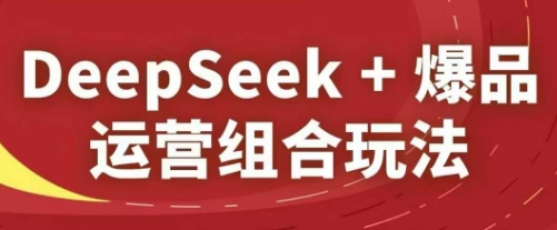 DeepSeek+爆品运营组合玩法-玖万资源