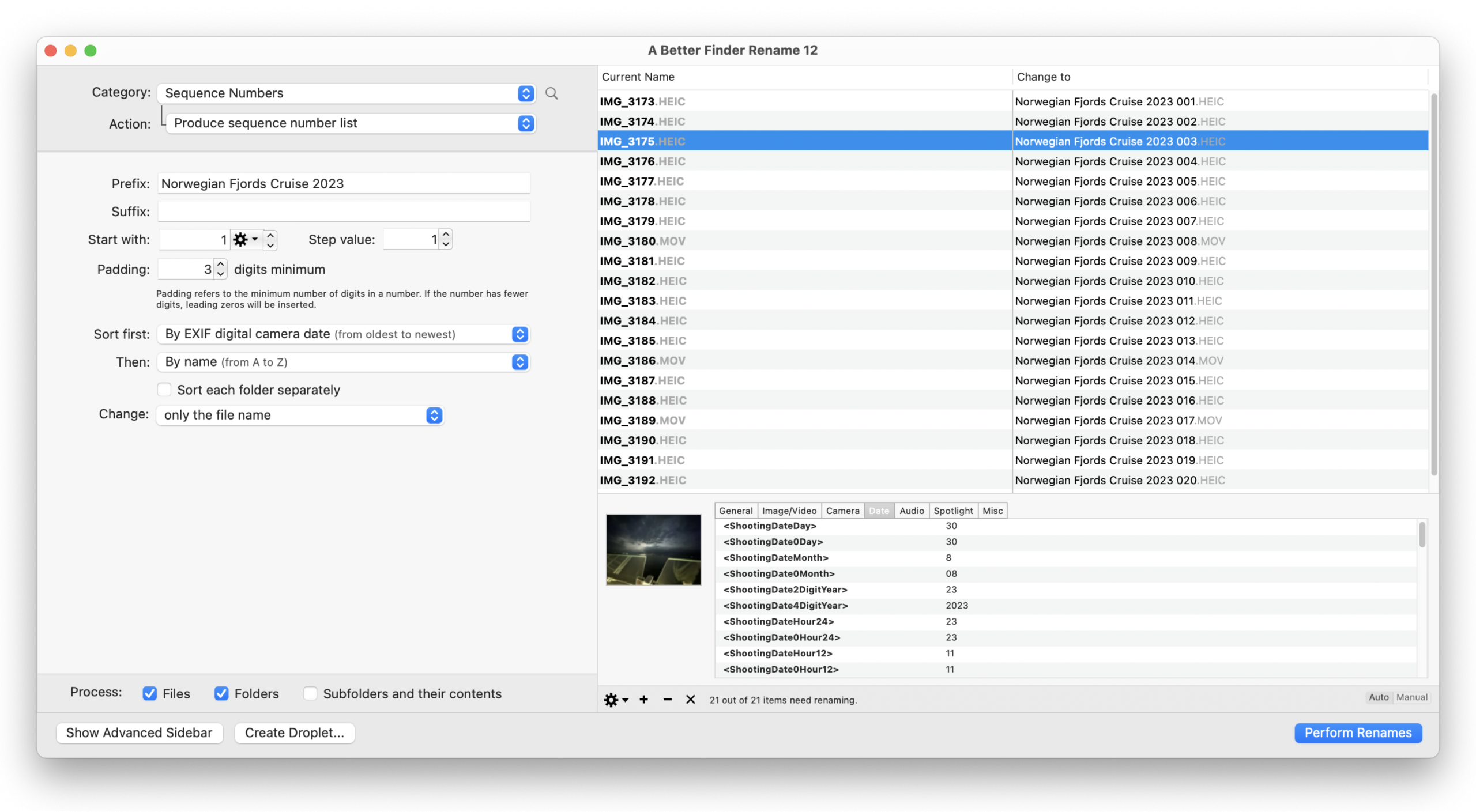 A Better Finder Rename