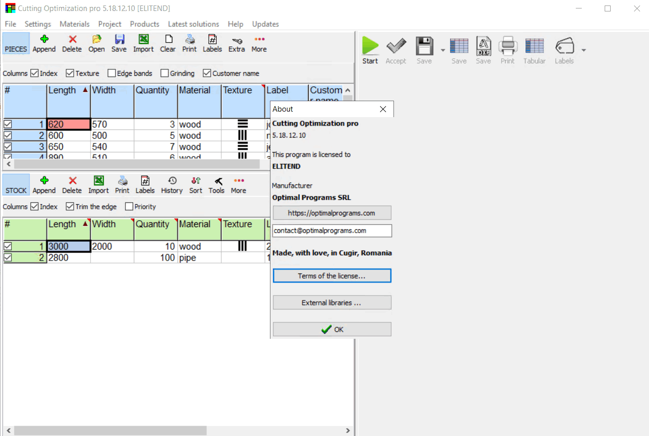 Cutting Optimization Pro 切割优化软件