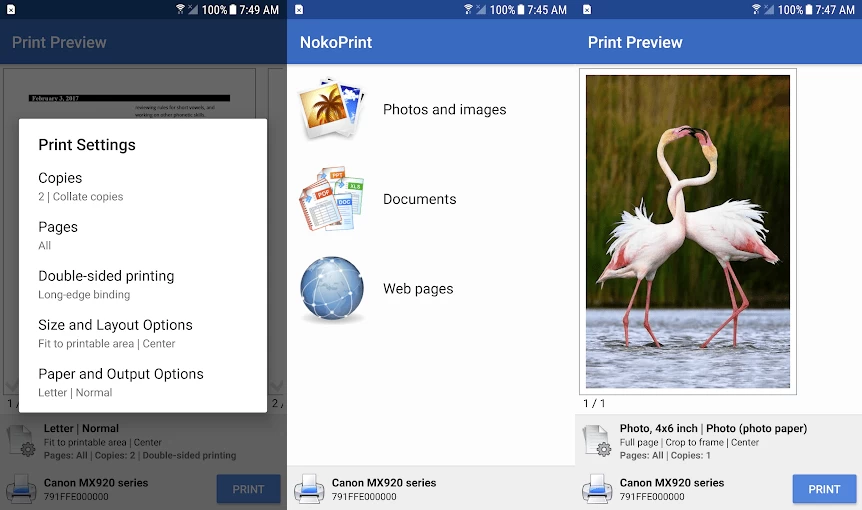 NokoPrint 移动打印