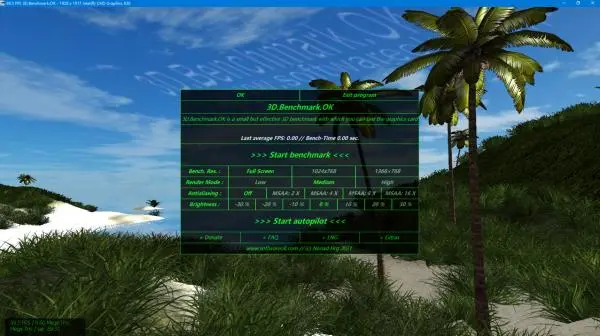 3D.Benchmark.OK 3D性能测试软件