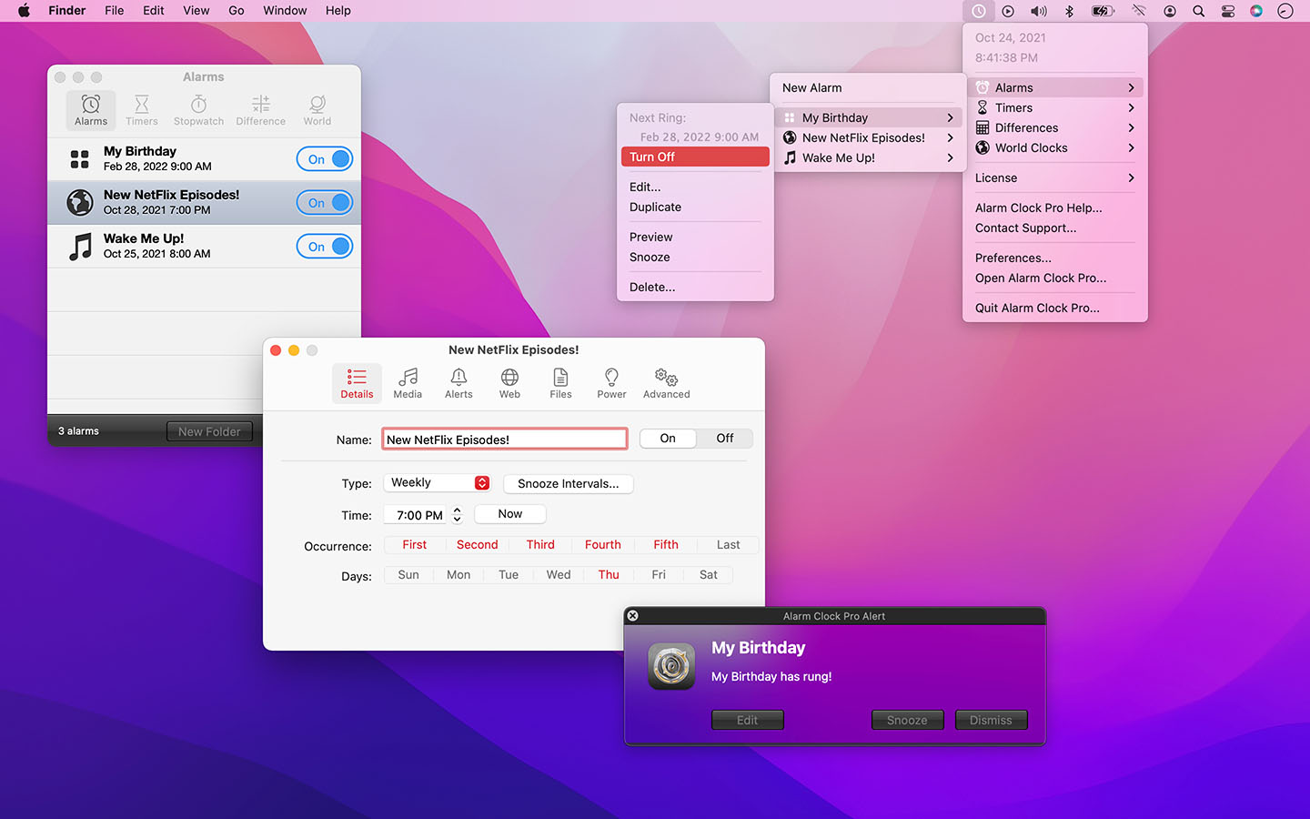 Alarm Clock Pro  闹钟和时间管理工具