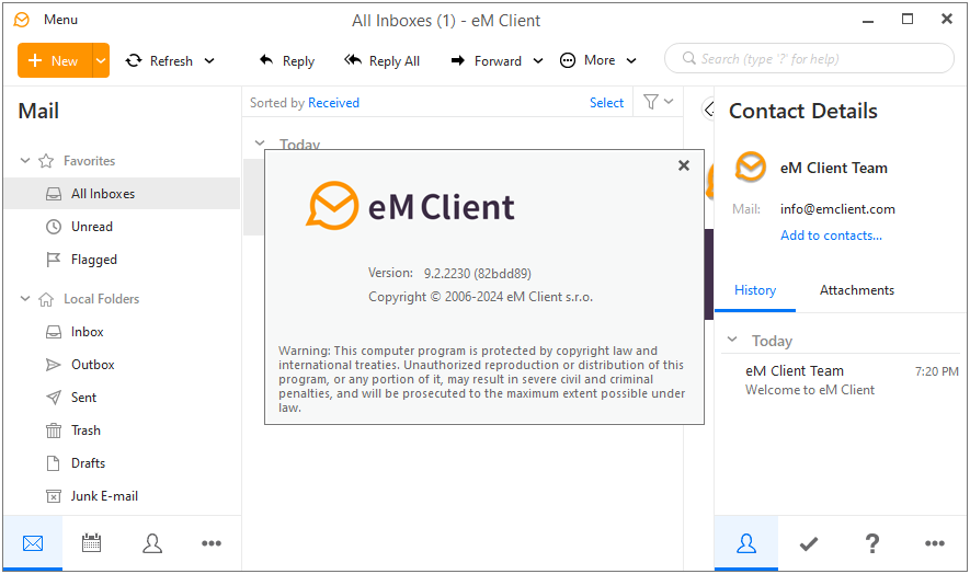 邮件客户端管理软件 eM Client Pro v10.3.4324 多语言版