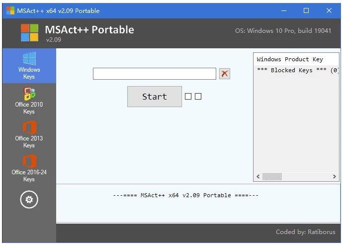 MSAct++ Windows和Office激活工具