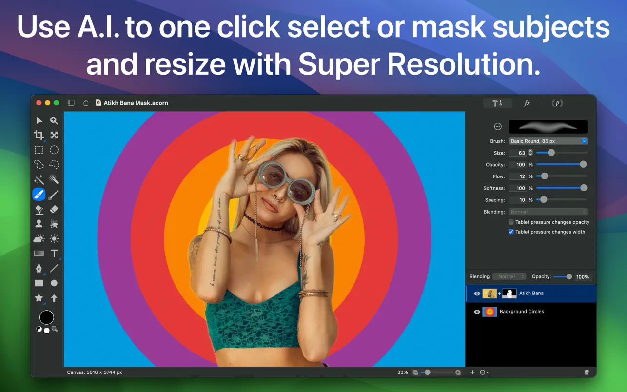 Acorn 8 图像编辑器