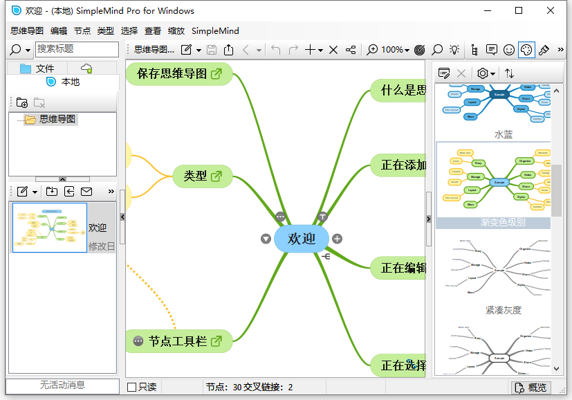 SimpleMind Pro 思维导图软件 v2.8.0.6584 多语便携版