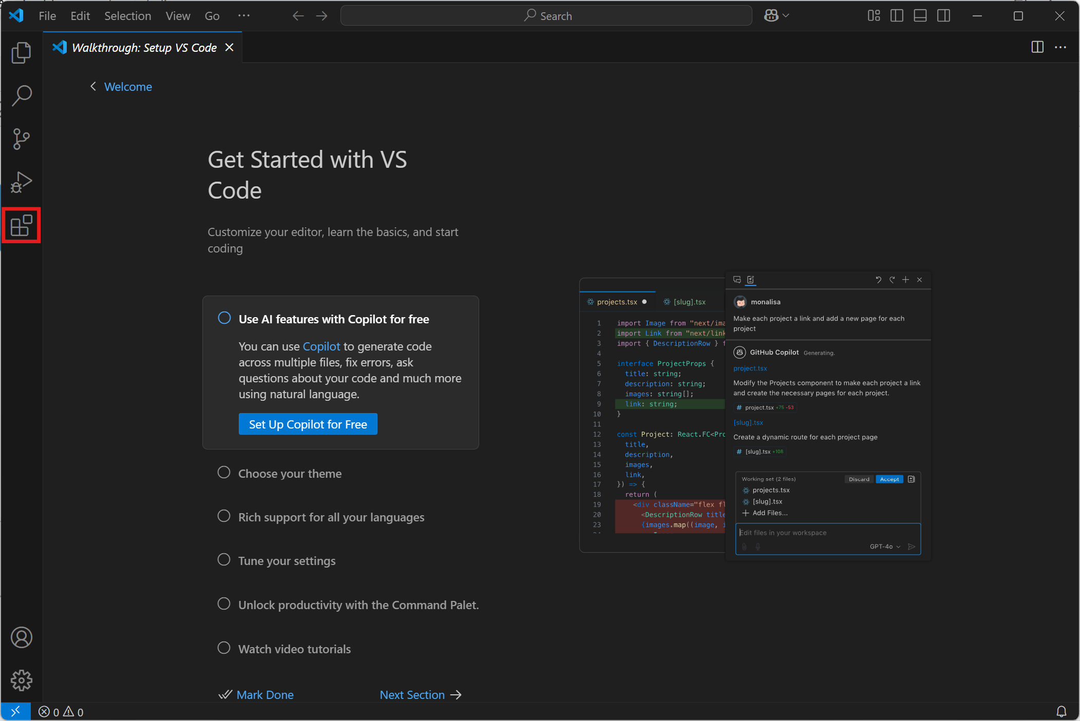 Visual Studio Code v1.107.0 微软代码编辑器