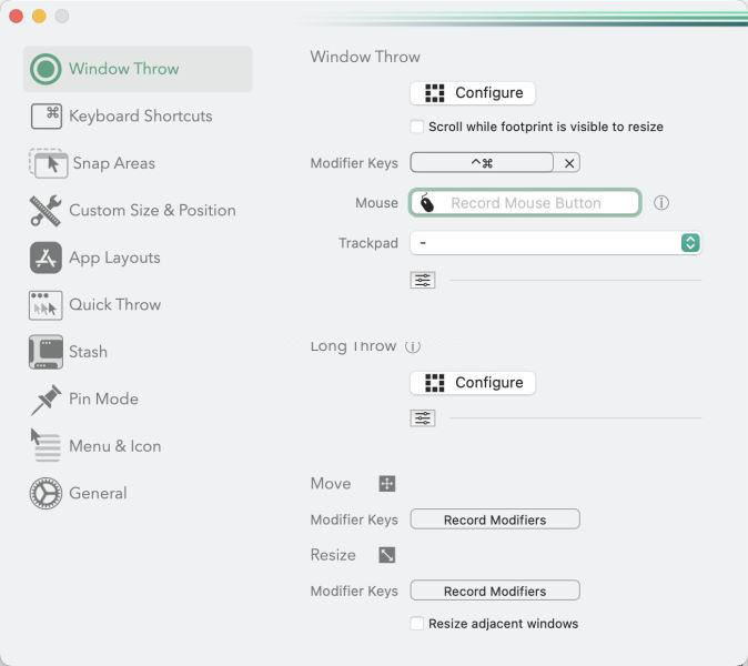 Rectangle Pro v3.65 高级窗口管理工具 窗口捕捉辅助工具