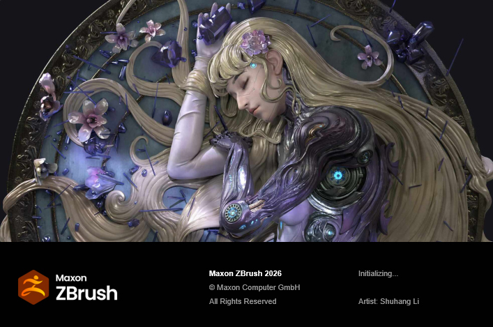ZBrush 2026 v2026.1.1 3D数字雕刻和绘画软件