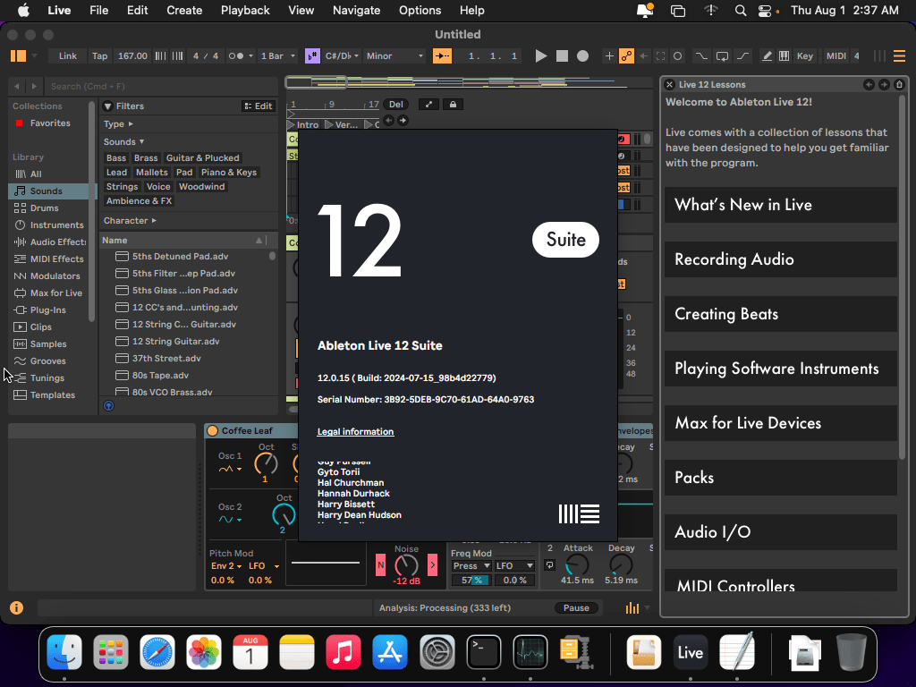 Ableton Live Suite 12.3.2 音乐制作软件 Windows/macOS