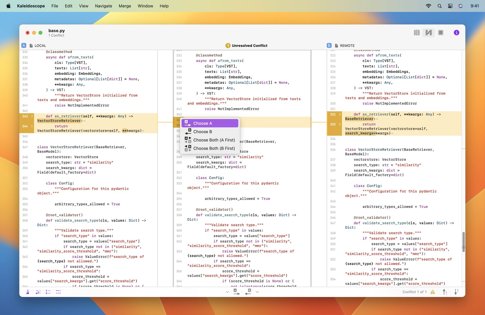 Kaleidoscope v6.4 强大文件比较软件