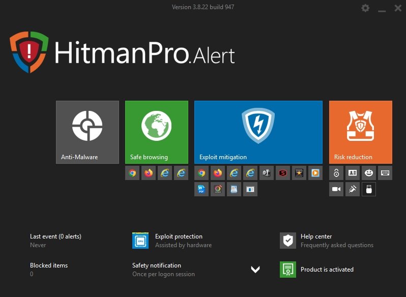 HitmanPro.Alert v3.21.1 Build 2033 检测威胁并保护系统安全