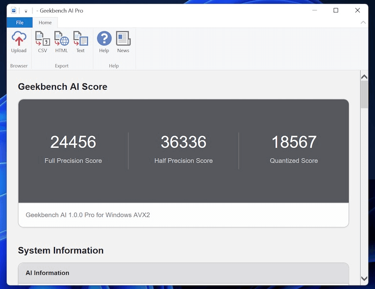 Geekbench AI Corporate v1.6.0/Geekbench Pro v6.5.0跨平台基准测试软件