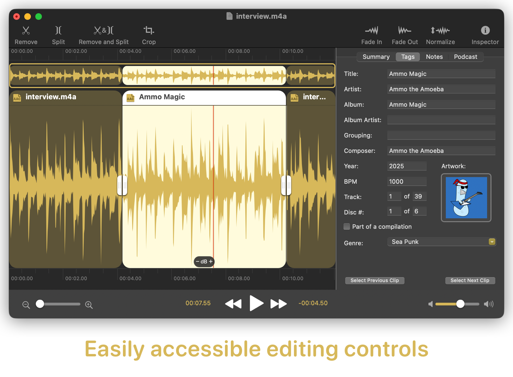 Fission v2.9.3 音频编辑软件