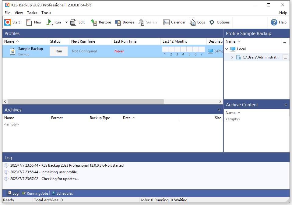 KLS Backup Pro 2025 v14.0.3.0 功能强大的备份和同步程序