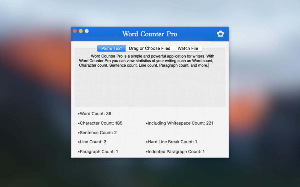 Word Counter Pro v3.3.2 文档字数统计工具