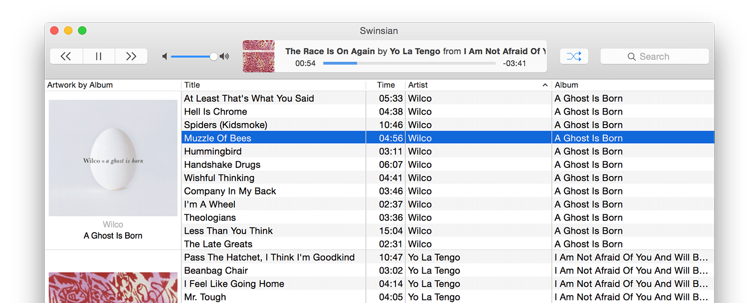 Swinsian v3.0.4 Mac高级音乐播放器