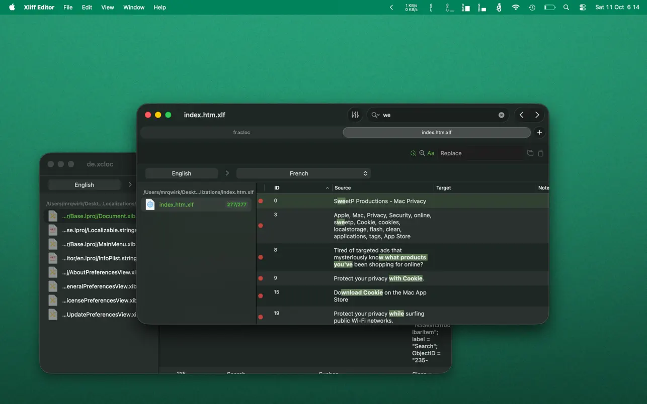 Xliff Editor Xliff编辑器软件