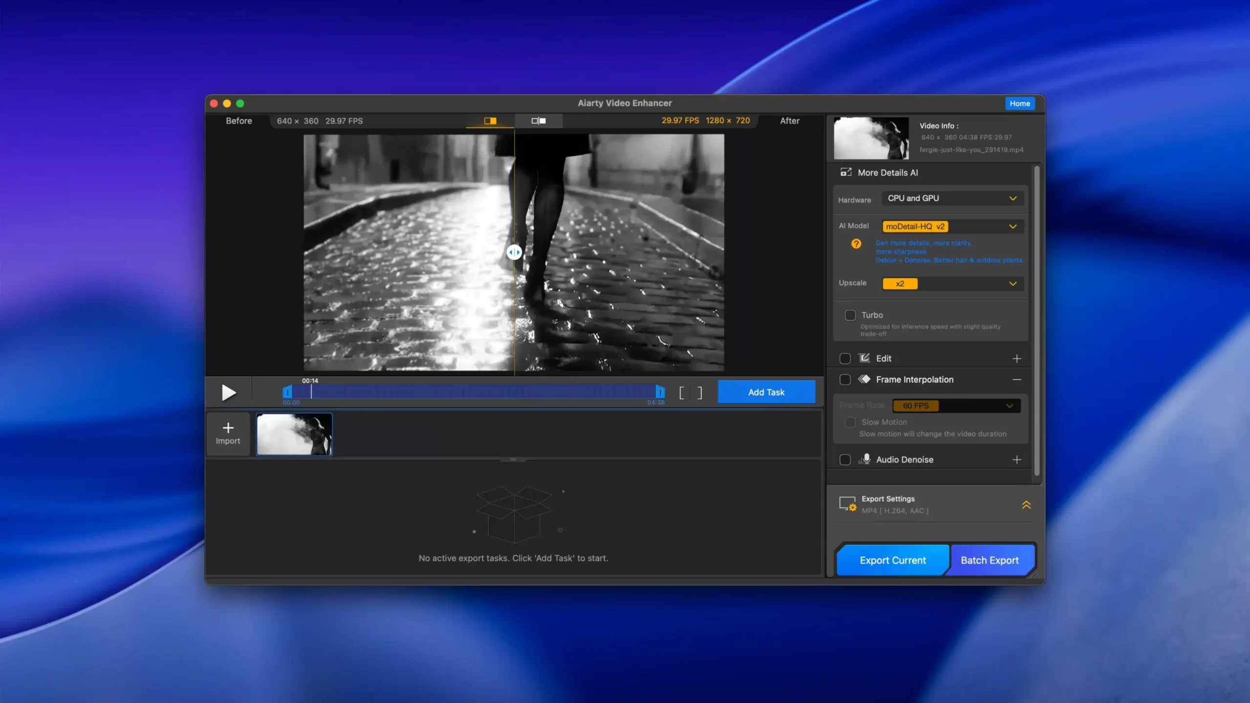 Aiarty Video Enhancer视频增强器软件