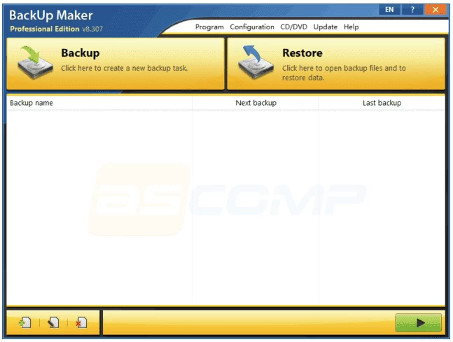 ASCOMP BackUp Maker Pro 强大备份软件