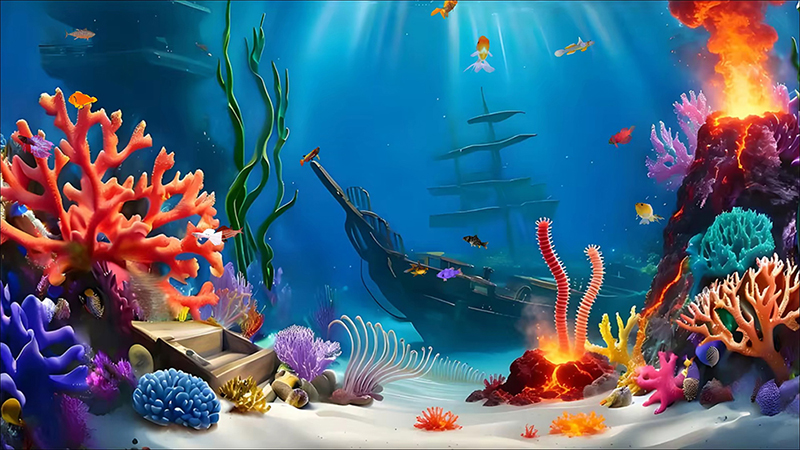 水族馆屏保 AI Aquarium Screensaver v1.3