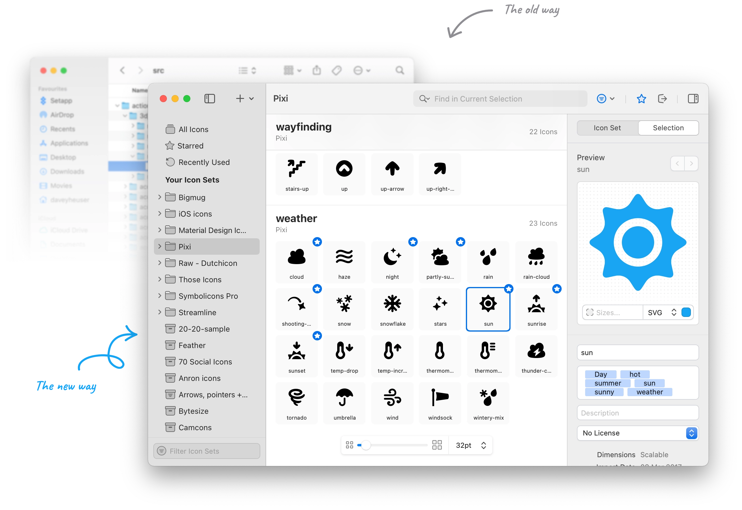IconJar 图标管理工具