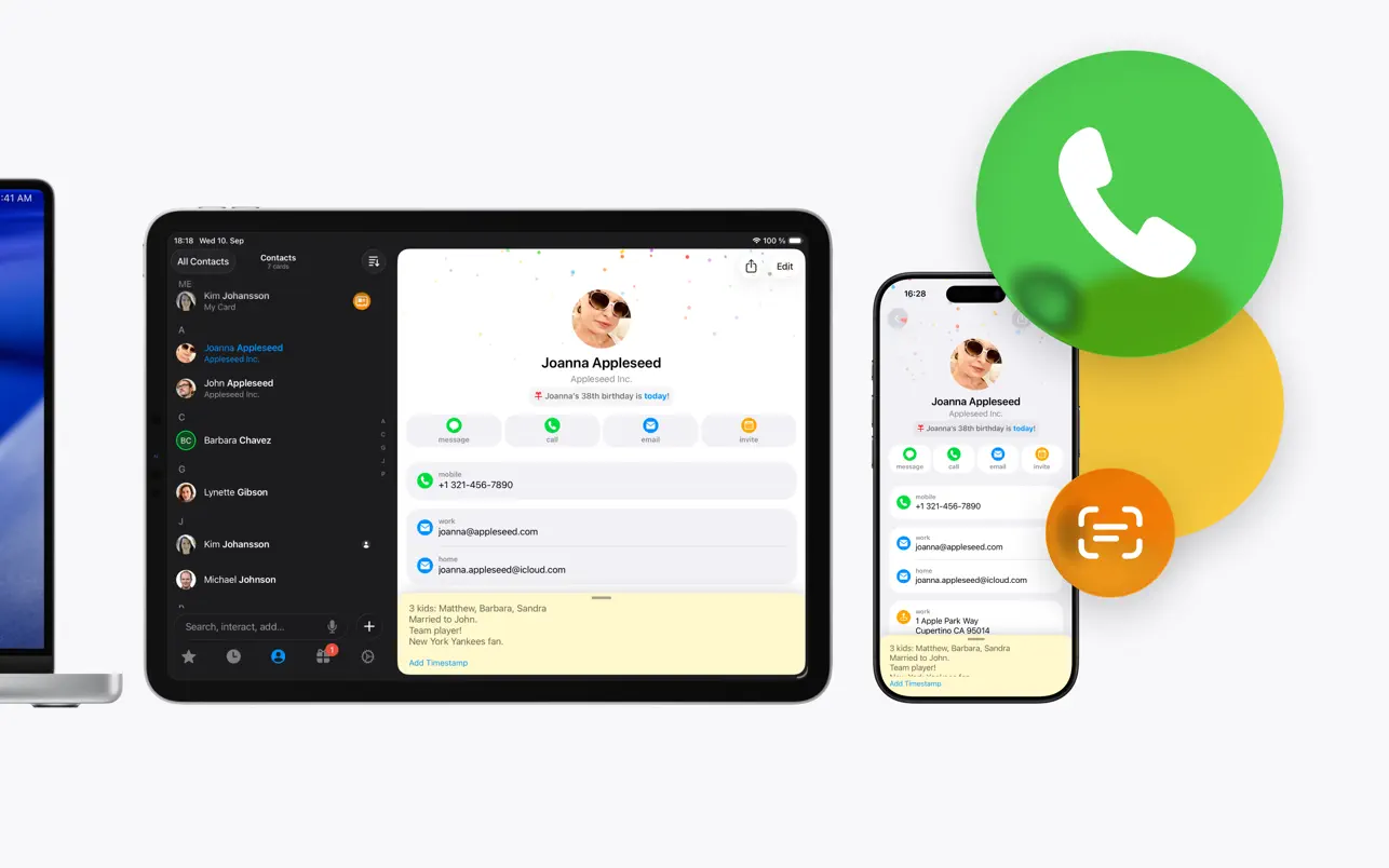 Cardhop通讯录管理工具