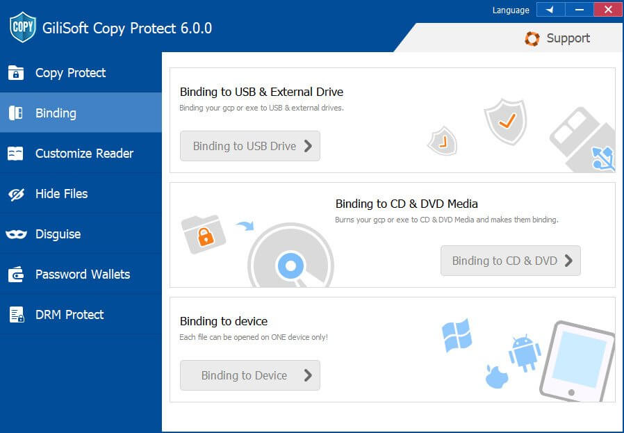 GiliSoft Copy Protect v8.5.0 禁止复制粘贴工具