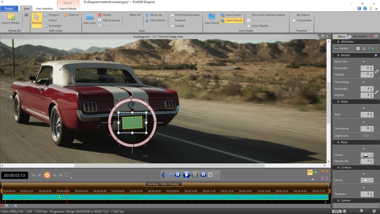 proDAD Hide v2.0.219.1 视频物体去除与画面修复