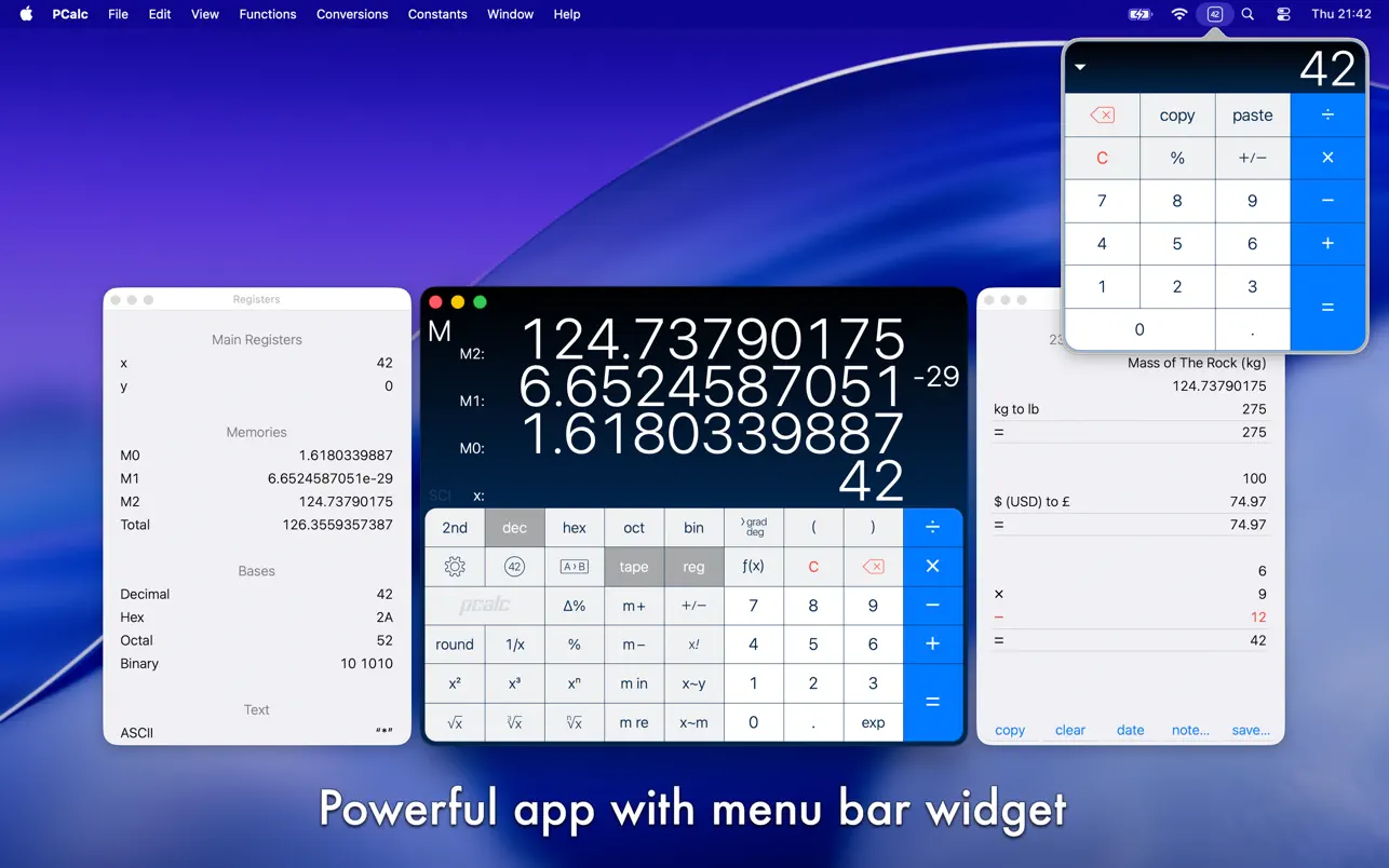 PCalc 全能科学计算器