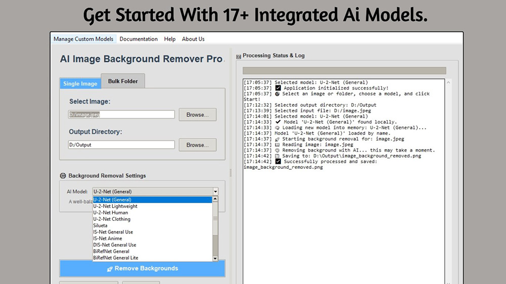 AI Image Background Remover Pro v1.1.1 智能图像背景去除工具