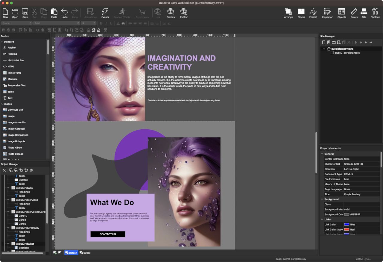 Quick 'n Easy Web Builder v12.3.0 可视化网站制作工具