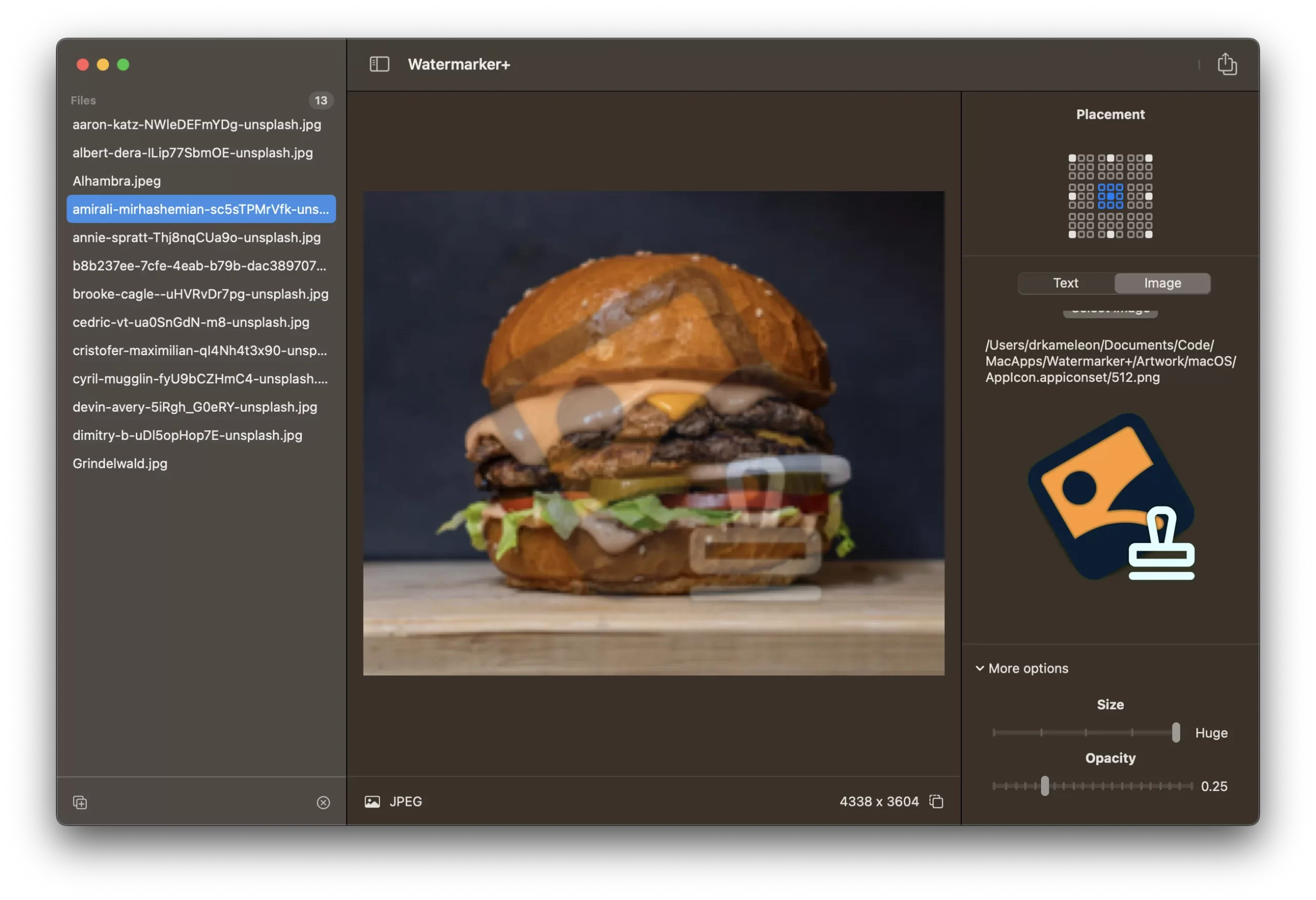 Watermarker+图片批量添加水印工具
