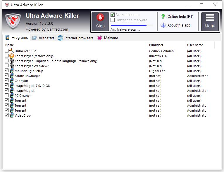 Ultra Adware Killer 超级广告软件杀手 v10.9.10 官方免费版