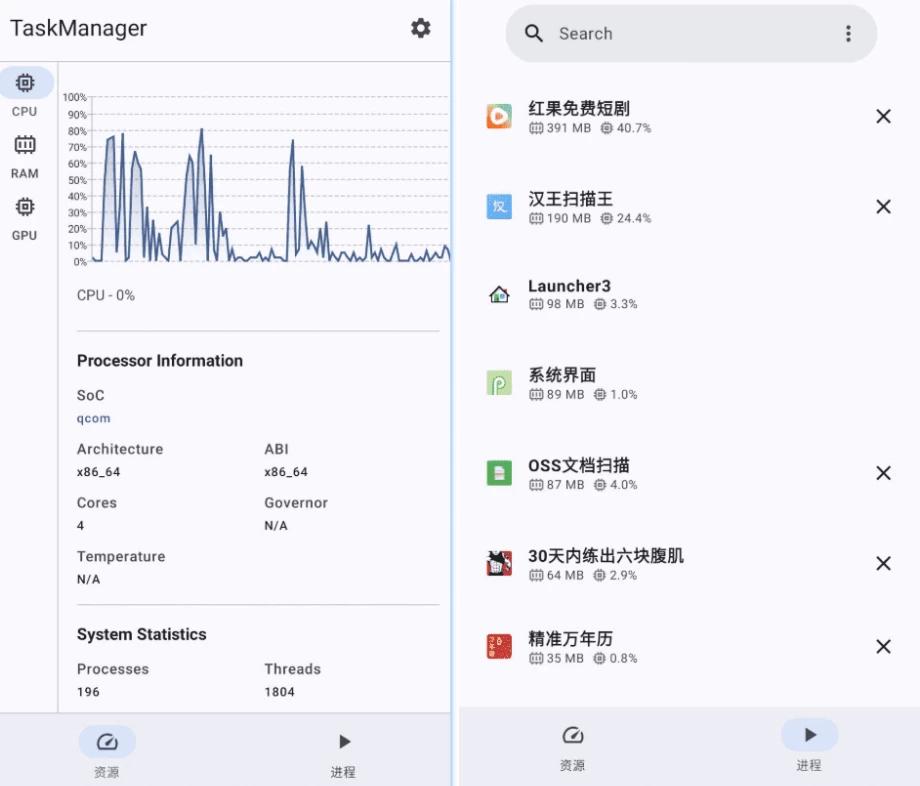 TaskManager 任务管理器
