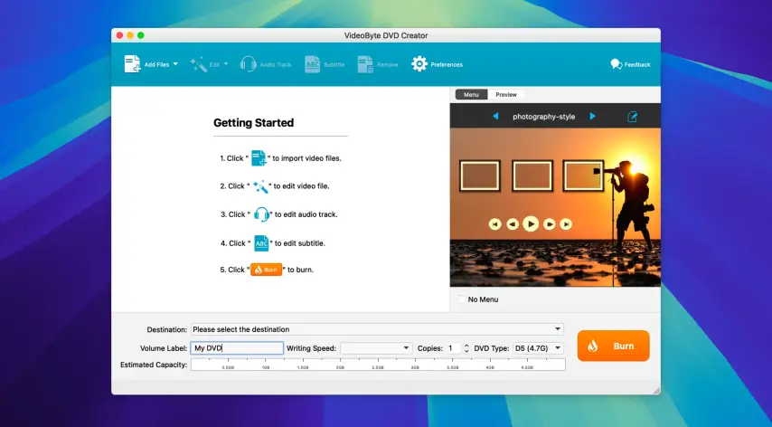 VideoByte DVD Creator