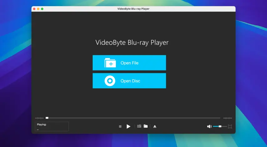 VideoByte Blu-ray Player 蓝光播放器
