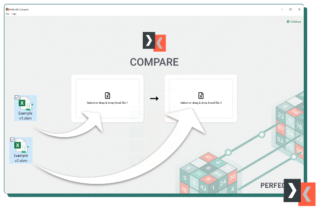 PerfectXL Compare v1.8.0 EXCEL 电子表格比较工具