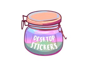 Desktop Stickers v2.93 Mac桌面贴纸工具