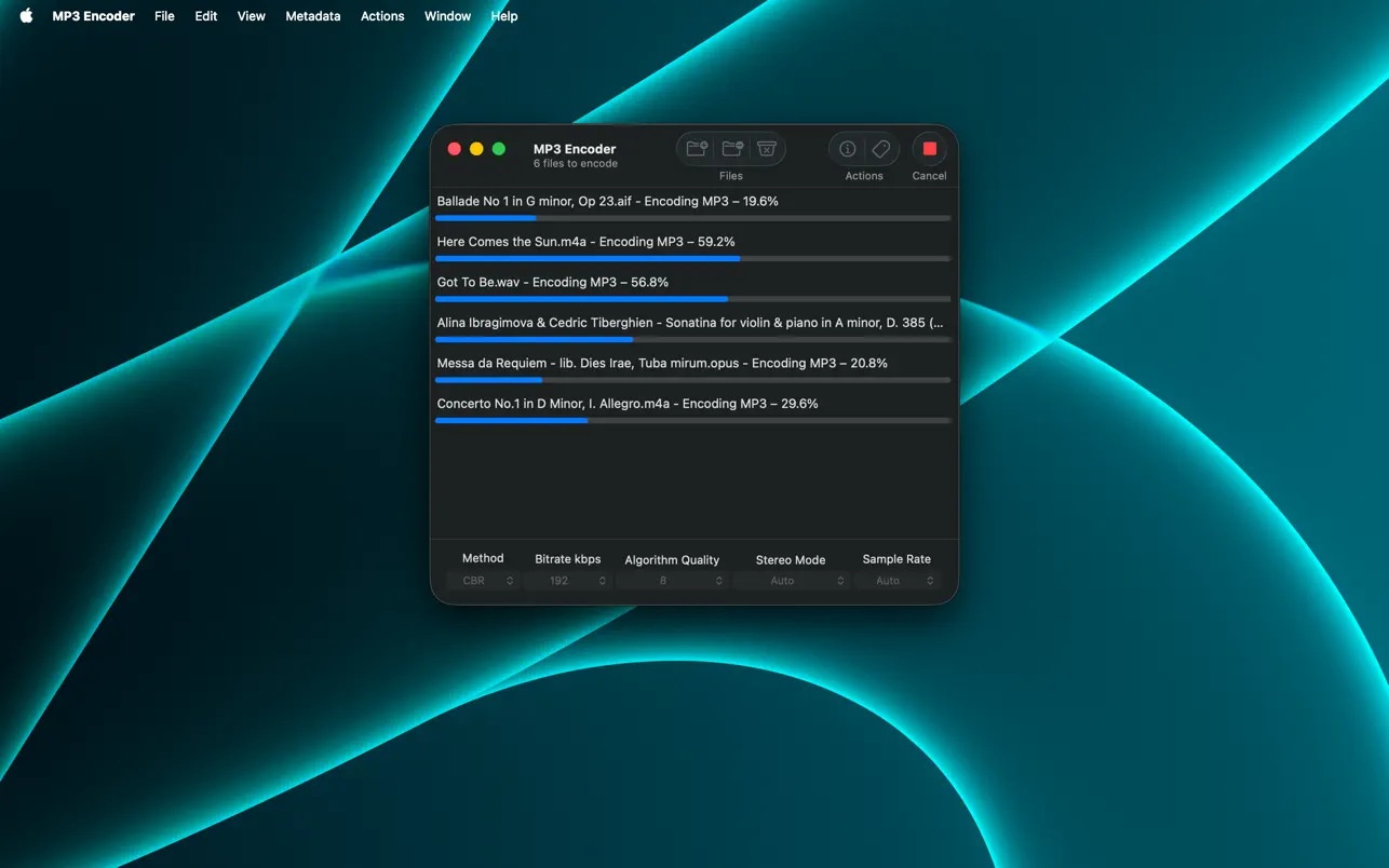 MP3 Encoder音频格式转换器