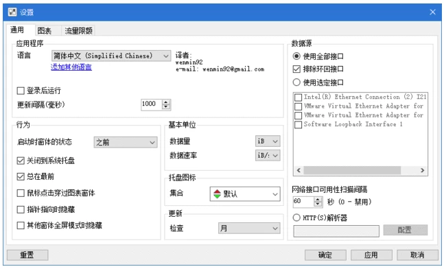 NetTraffic 监控网络流量工具