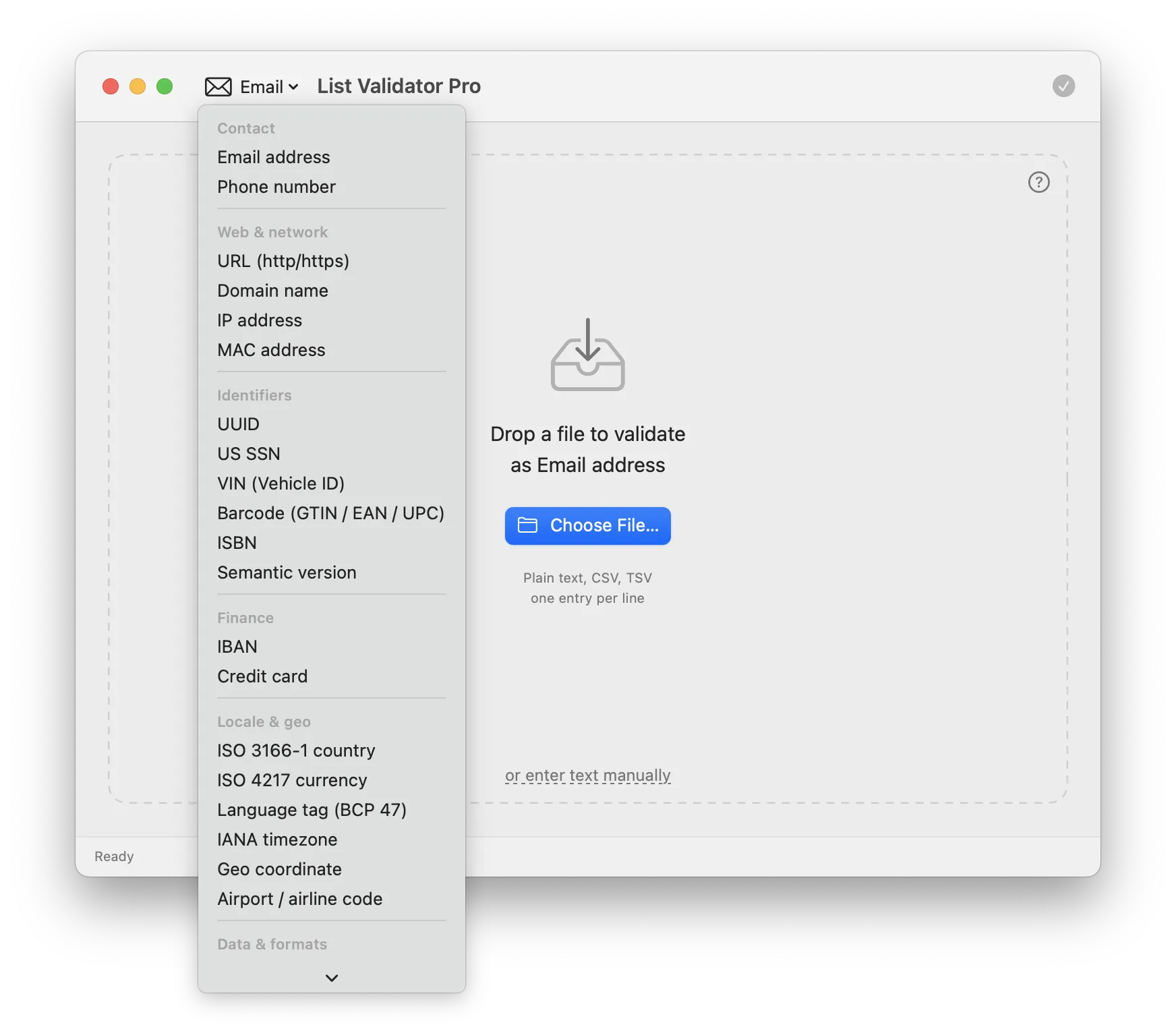 List Validator Pro批量数据校验工具