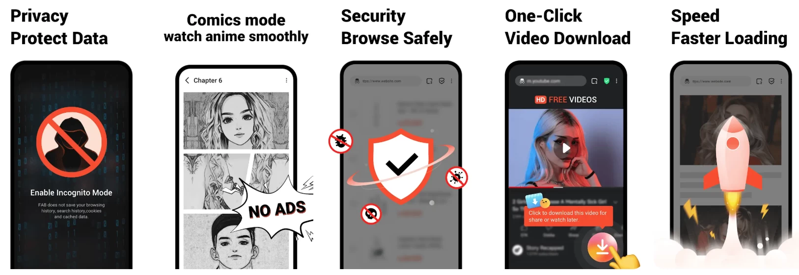 Free Adblocker Browser 网页浏览器