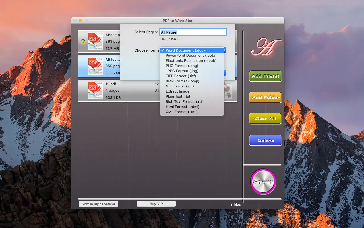 PDF & Document Converter PDF文件转换器