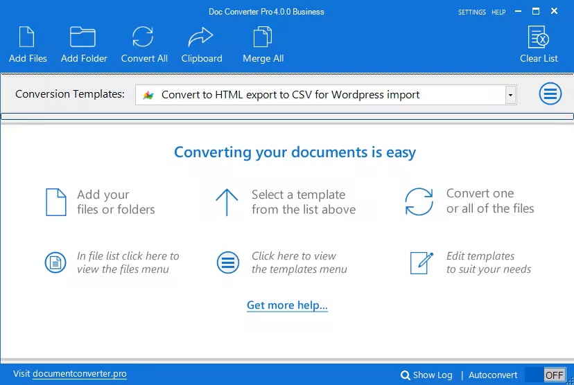 Doc Converter Pro v4.0.0 Business DOC文件转换工具