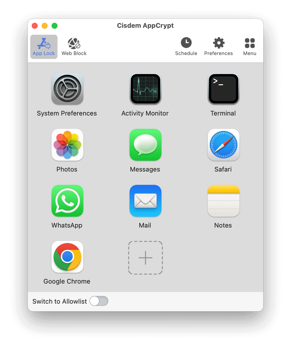 Cisdem AppCrypt v7.10.0 用户锁定应用程序加密软件